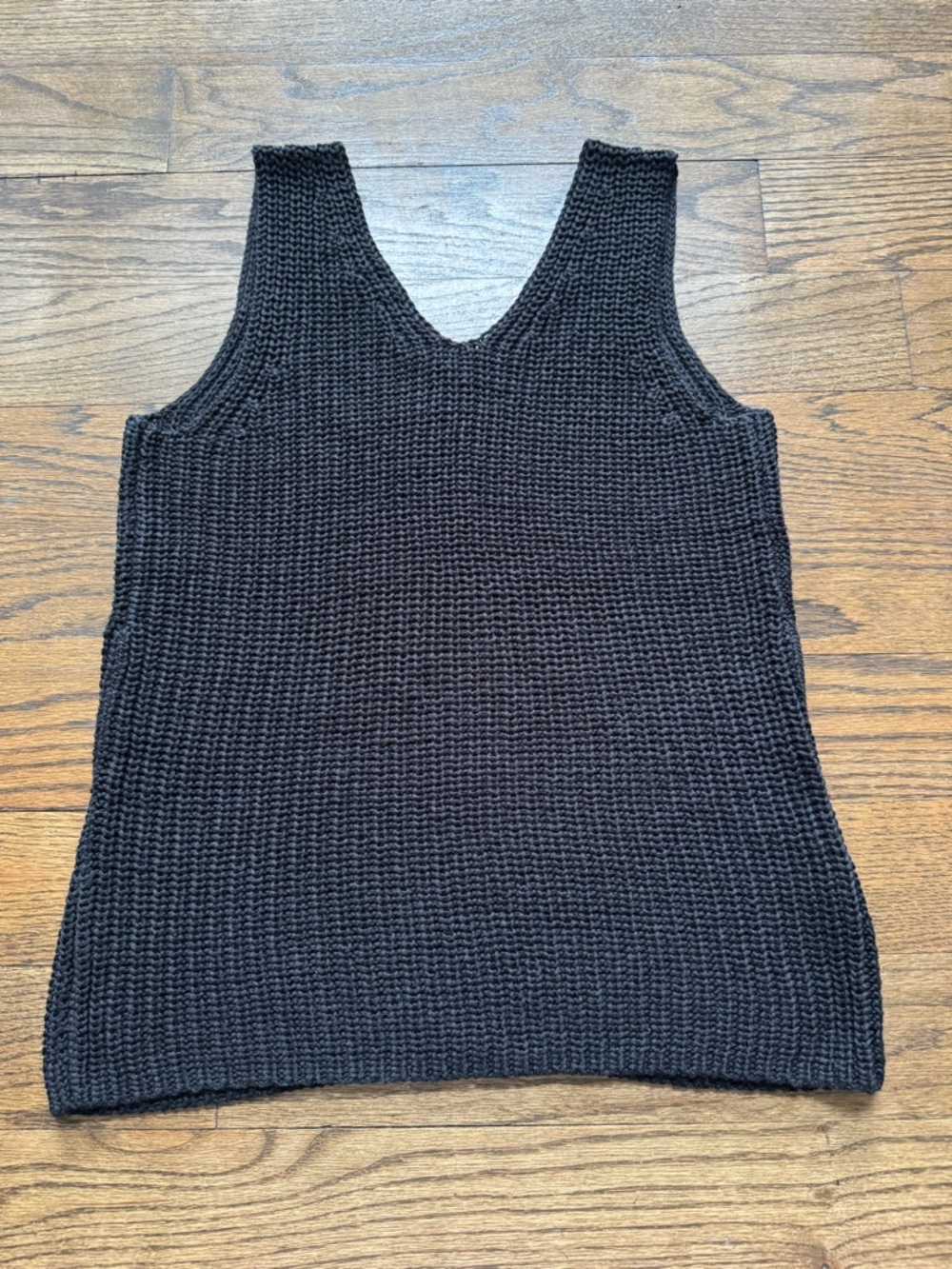 LOFT Sleeveless Sweater Tank Bundle Black & Rust Size S - Picture 3 of 8
